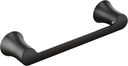 Moen Doux Matte Black Bathroom Towel, Hand Towel Bar, YB0286BL