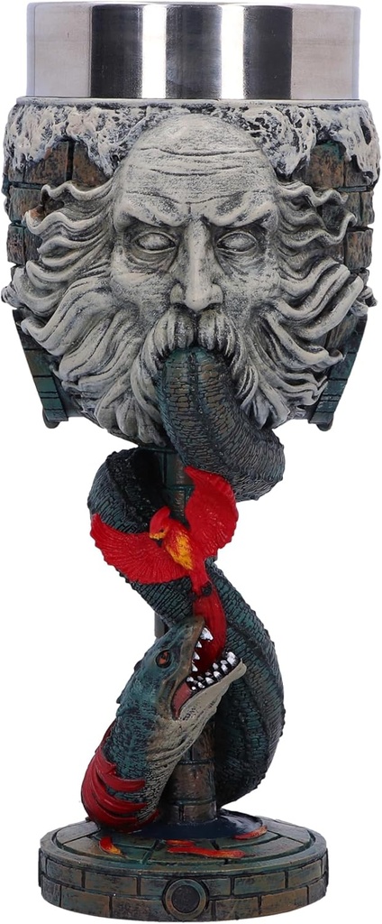 Nemesis Now Harry Potter Chamber of Secrets Goblet 19.5cm, Resin, Official Harry Potter Merchandise, Harry Potter Chamber of Secrets Collectible Cup, Cast in The Finest Resin, Expertly Hand-Painted