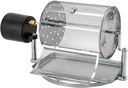 Coffee Bean Roaster, Roasting Machine, Nuts Home Coffee shop, Wooden handle, Glossy Outlook, Clear Vision, 110V (Model 2)