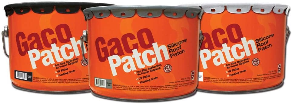 Gaco GP15252, GacoPatch Gray, 2 Gallon, Durable and Reliable Coating