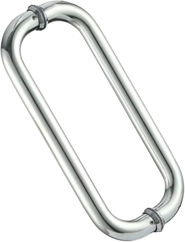 Sliding Barn Door Handle, Heavy Duty Stainless Steel Bathroom Shower Handle Push Door Handle for Shower Enclosure Door Handle, Replacement Door Handle(Pitch-275mm)