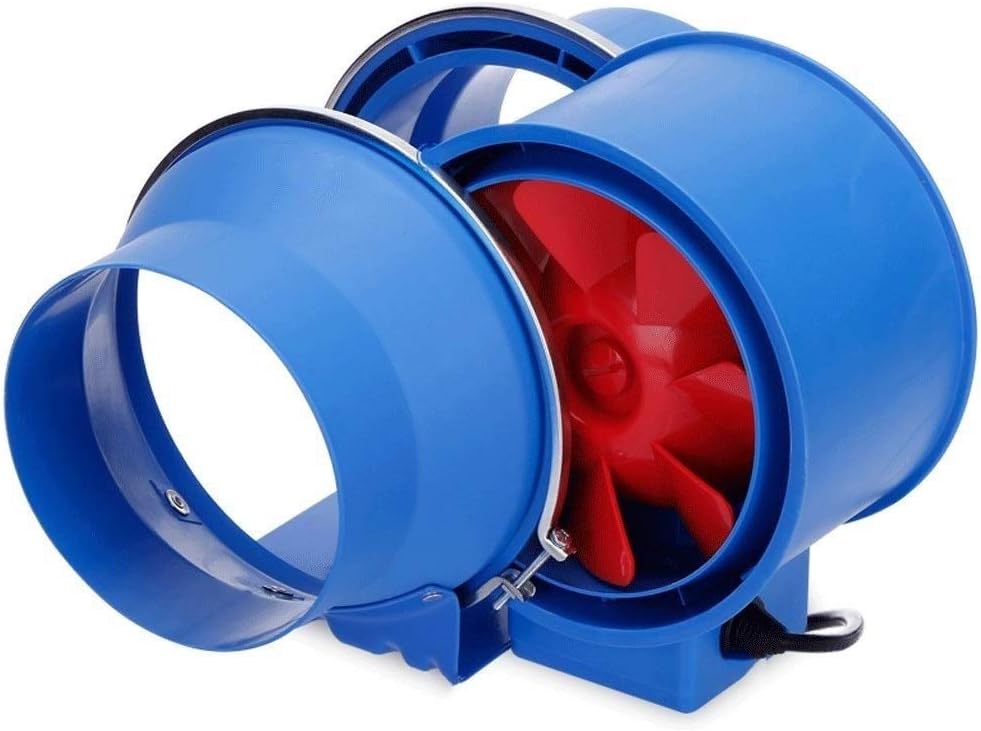 Ventilation Exhaust Fan, Strong Exhaust Extractor Fan Wall Mount Ceiling Exhaust Fan Built-in Household Ventilation Fans Without Plug