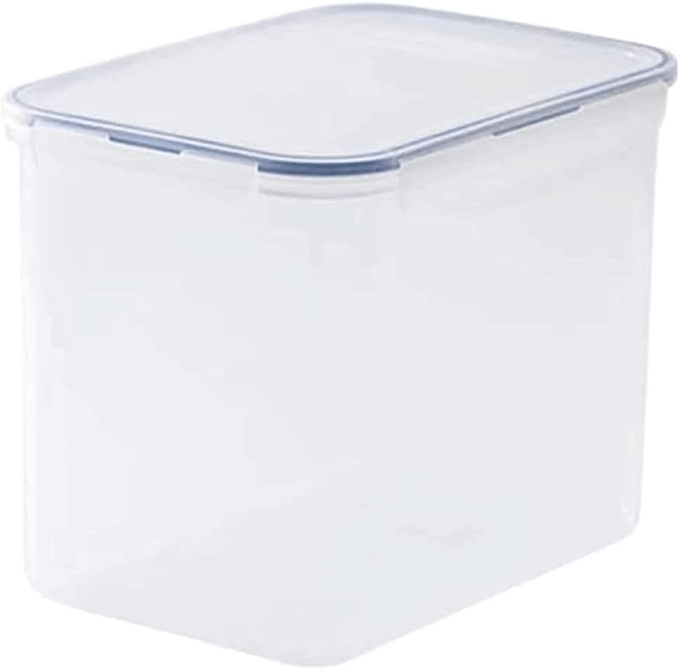 POCHY Fashion bread box Bread Storage Bread Box Transparent Plastic 4.6l Large Capacity Bread Bin With Cover Bread Holder Easy To Clean exquisite