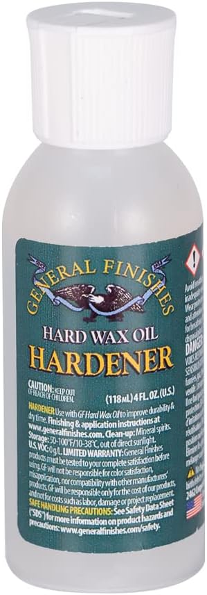 General Finishes Hard Wax Oil, 4 oz, Hardener