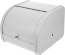 Metal Bread Box for Kitchen Countertop Sturdy Iron Bread Storage Container with Capacity Rounded Edges for Safety Dust-resistant Bakery Organizer for Home and Bakery Use Small Milk