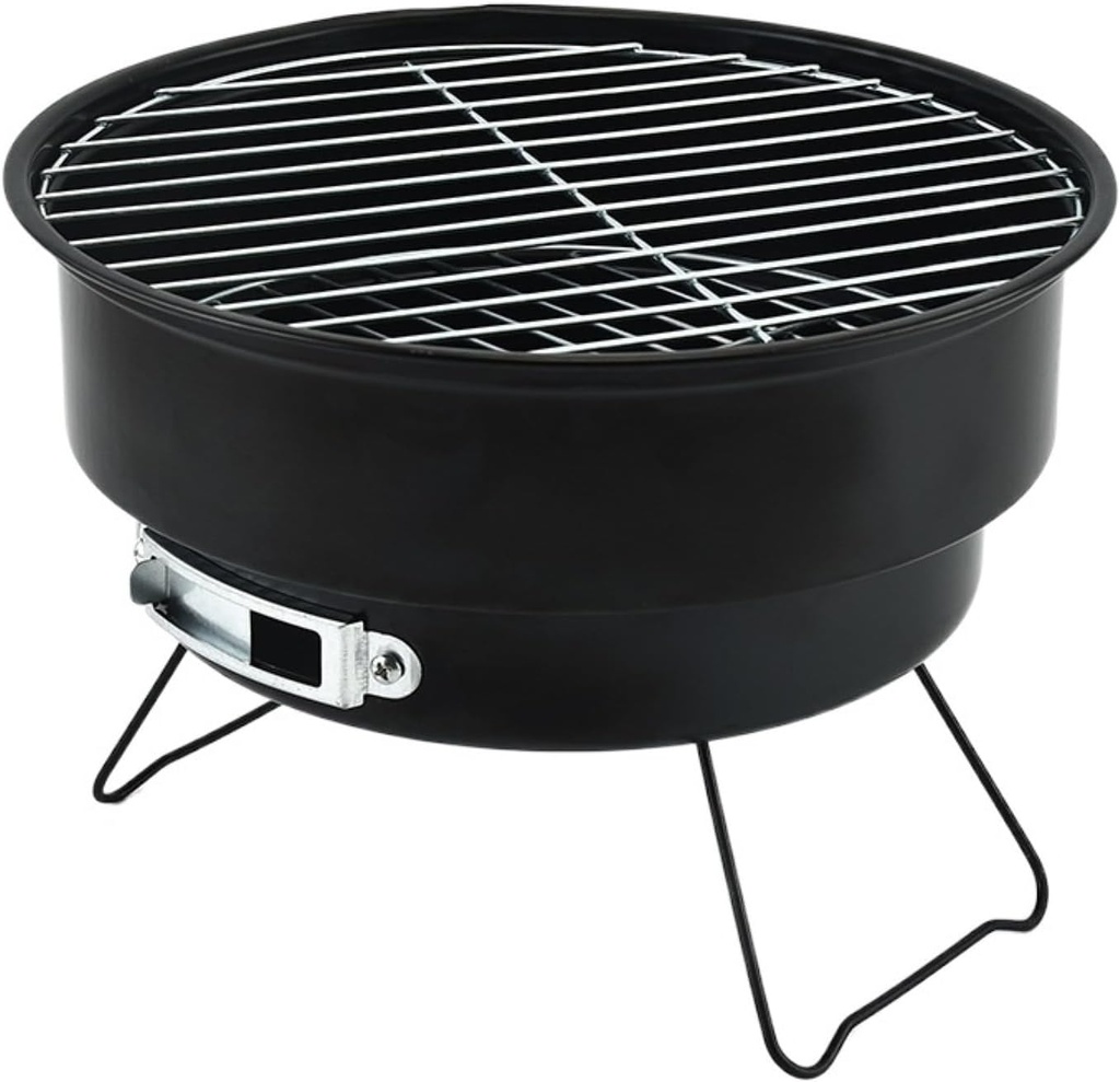 Charcoal Grills Outdoor Barbecue Grill Round Charcoal Grill Outdoor Camping Charcoal Grill Wood Stove Household Barbecue Grill Outdoor Grill