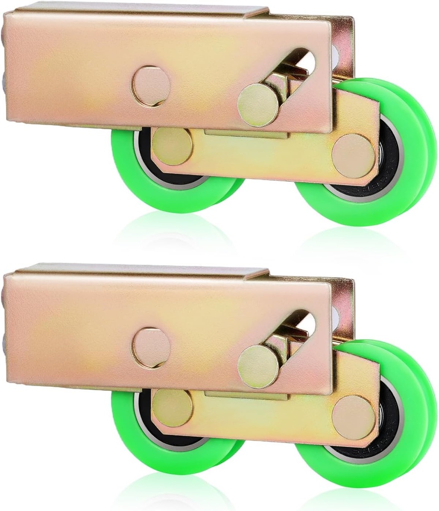 House Guard Hardware’s End Adjust Tandem Patio Door Rollers Offer a Unique Advantage Rollers Replacement Sliding Door Rollers Patio Door Rollers Nylon Wheel Can Hold Up to 150 Ib.(Aluminum Track)