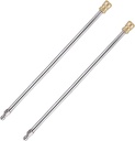 RIDGE WASHER Pressure Washer Extension Wand, 17 Inch Stainless Steel 1/4 Inch Quick Connect Power Washer Lance, 2 Pack