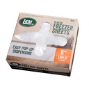 LEM Products 6" Freezer Sheets, Non-Stick, Non-Porous Polyethylene, 1000 Count Box