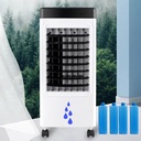Upgrade 3 in 1 Evaporative Air Cooler,with 6 Litre Removable Water Tank&4 Ice Crystals,3-Speed Adjustment/1-7 Hour Timer/Touch Panel Controls,Portable Air Conditioners-for Bedroom