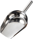 LIFKOME Stainless Steel Multipurpose Scoop Shovel Ice Cube Flour Grain French Fries Kitchen Hand Tool