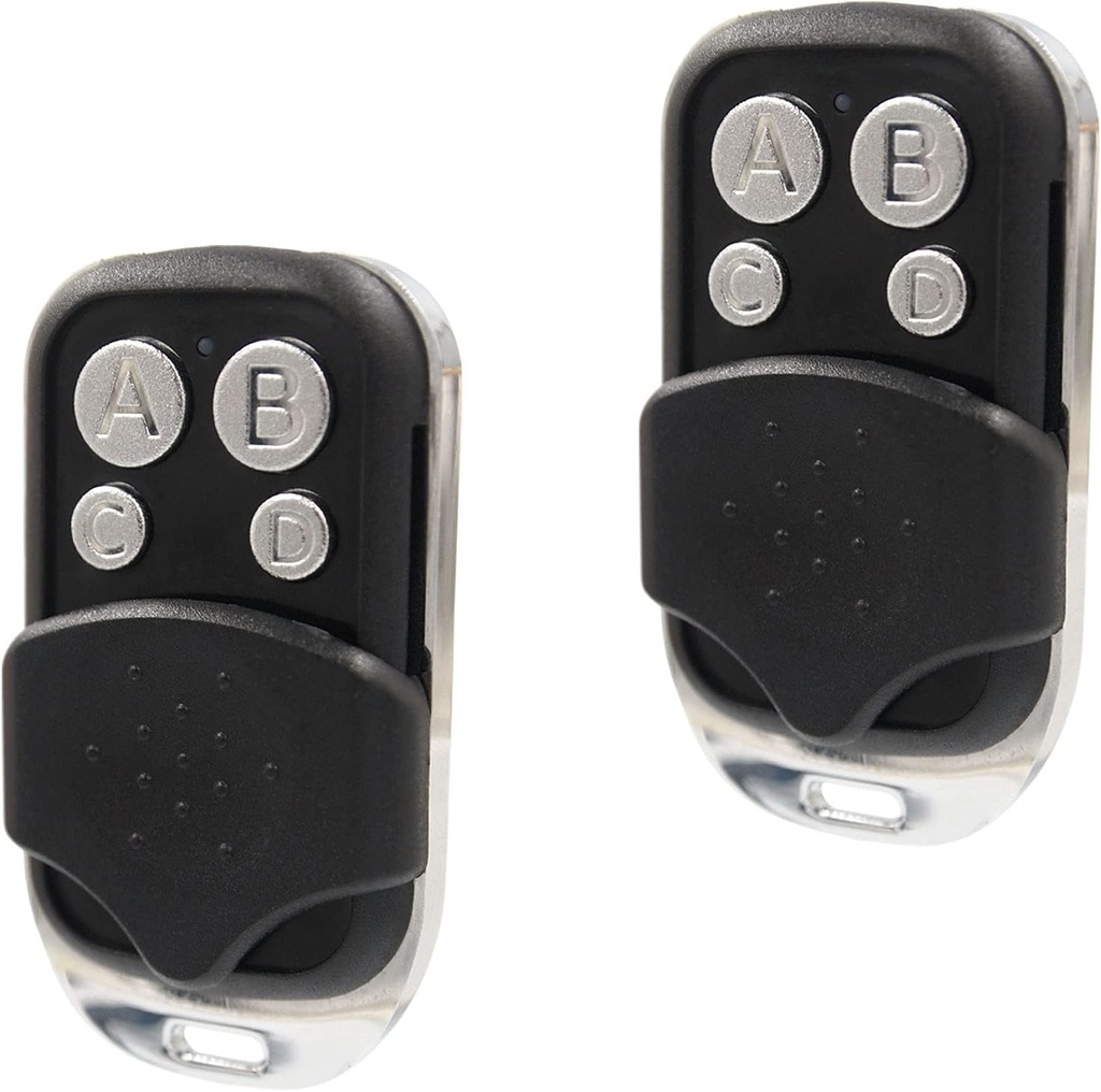 Solidremote Keychain Garage Door Opener Remote, for Chamberlain, LiftMaster, Craftsman 371LM 373LM 971LM 973LM and More, 2 Pack