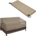 Easy-Going Waterproof Outdoor Sofa Cover Bundles Outdoor Bench Cushion Cover
