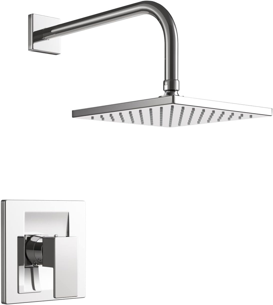 PROFLO PF9820G2 Kelper Shower Only Trim Package with 1.8 GPM Single Function Shower Head - Less Rough-In Valve - Chrome