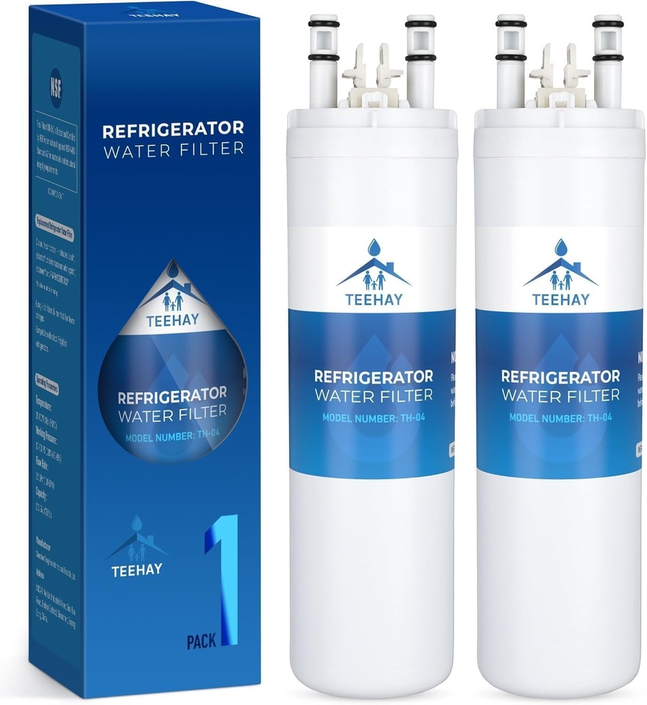 WF3CB Water Filter Replacement, Compatible with Frigidaire PureSource 3 WF3CB, Frigidaire FFHS2311PF, FFHS2612LS, FFSC2323LS, FFSS2314QS, FFSS2315TP, FFSS2615TD, FFUS2613LS, LFSS2612TF, 2 Pack