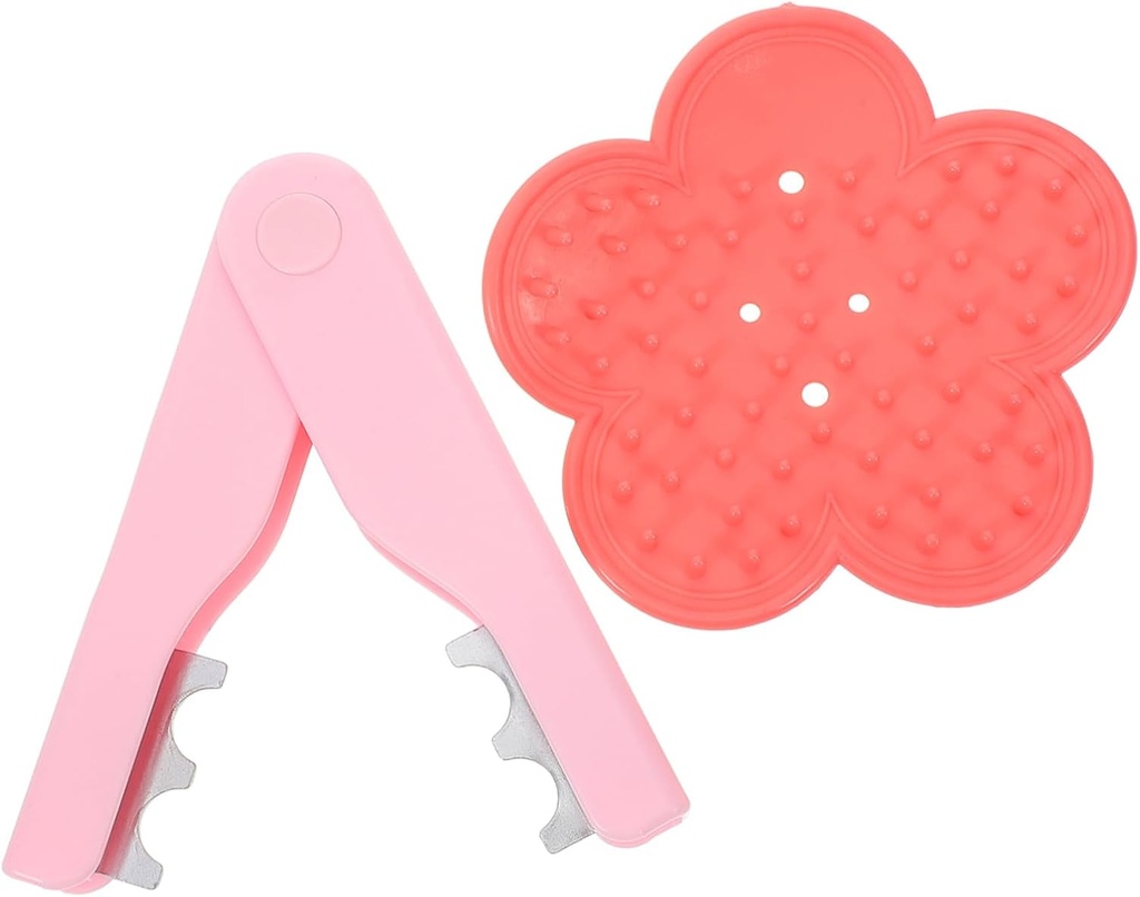 2pcs and Leaf Stripper Device Stem Remover Garden Pruner Hand Tools for Rose