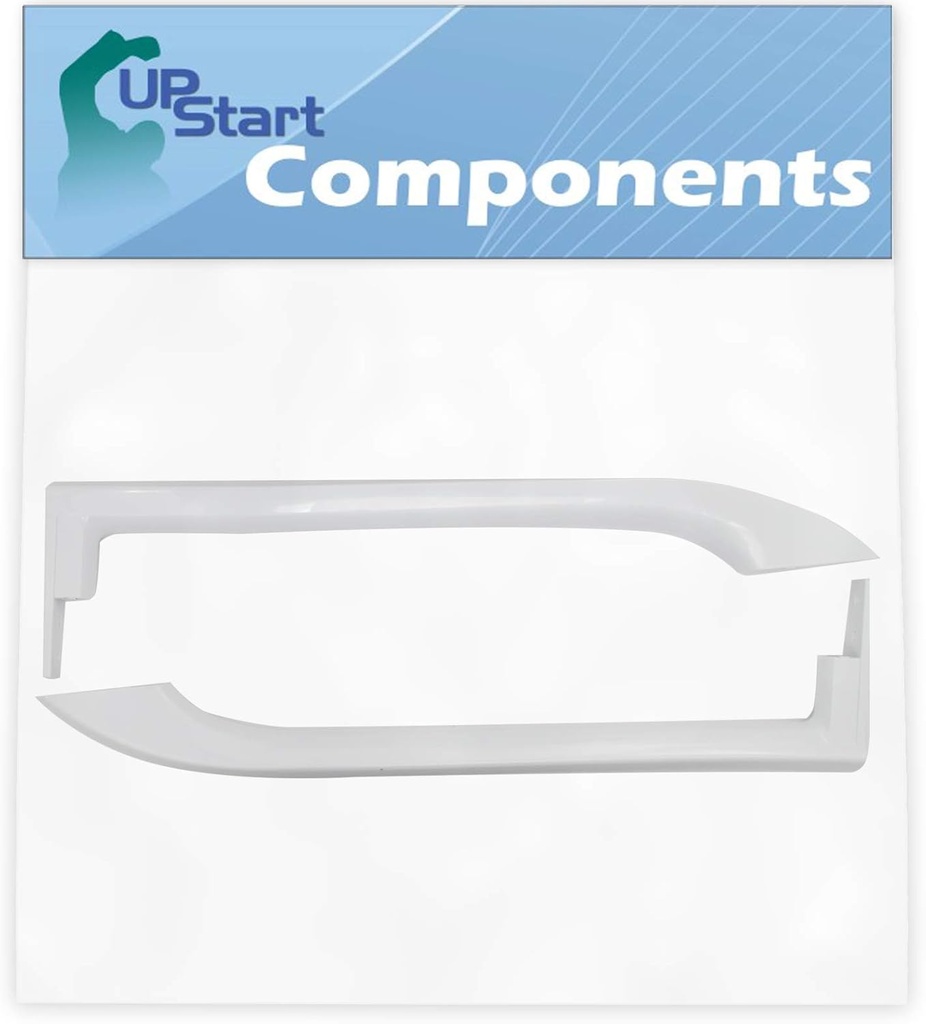 5304486359 Refrigerator Door Handles Set Replacement for Frigidaire FFTR1814LWM Refrigerator - Compatible with 5304486359 White Door Handles - UpStart Components Brand