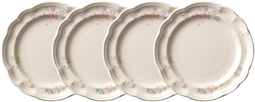 Pfaltzgraff Tea Rose Luncheon Plate (9-Inch, Set of 4)