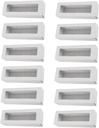 LIFKOME 12pcs Lightweight Packing Boxes Paper Cake Boxes Mooncake Storage Containers for Desserts Sturdy Simple Design