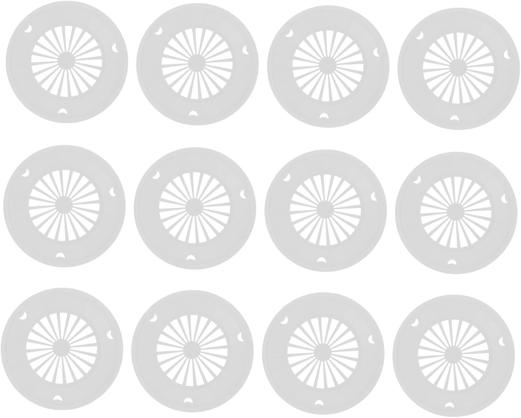 20Pcs Reusable Paper Plate Holders for Barbecues Parties and Camping Durable Support for Plates Easy to Clean Sleek Design