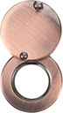 ARTIBETTER Rotating Copper Peeping Door Viewer Cover Privacy Protection Shutter for Home Office Hotel Prevents Dust Security Accessory