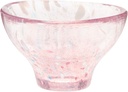 Toyo Sasaki Glass WA527 Cold Sake Glass, Sake Cup, Tokuri, Made in Japan, Sold by Case, Pink, Approx. 1.9 fl oz (55 ml), Pack of 72