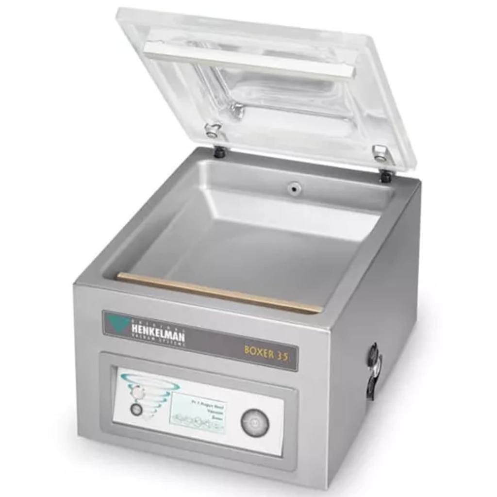 Boxer 35 COMBIVAC Vacuum Packaging Machine, Countertop Model, 21.8" x 17.7" x 15.9"