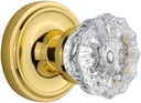 Nostalgic Warehouse Classic Rosette with Crystal Door Knob