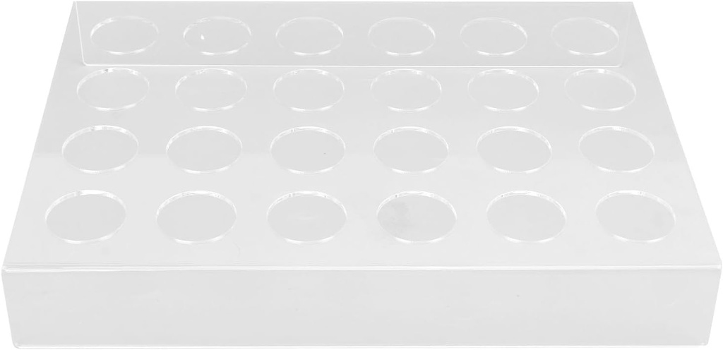 Coffee Pod Drawer Holder Storage Tray Clear Acrylic U Shape Coffee Capsule Organizer Holds 24 Pods for Kitchen Countertop or Drawer