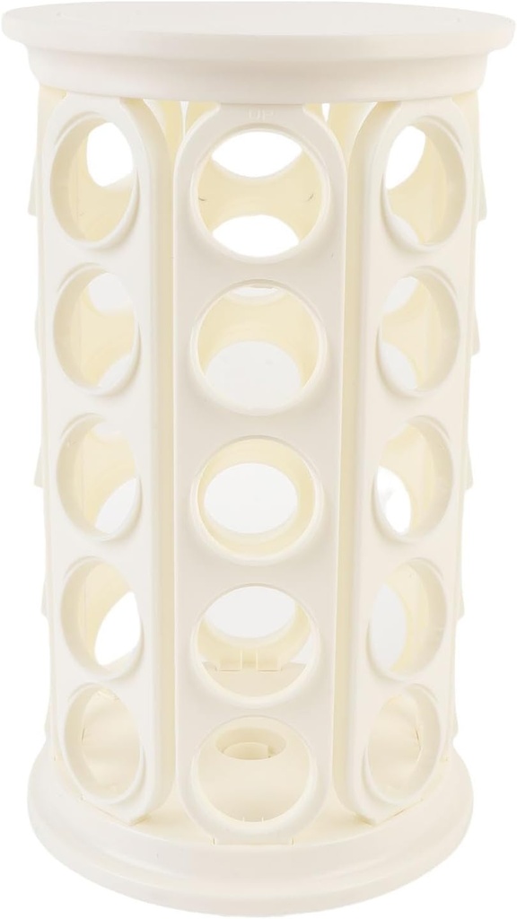 Coffee Pod Storage Carousel Holder Organizer 360° Rotating Stand for 40pcs Coffee Pods (ABS 2)