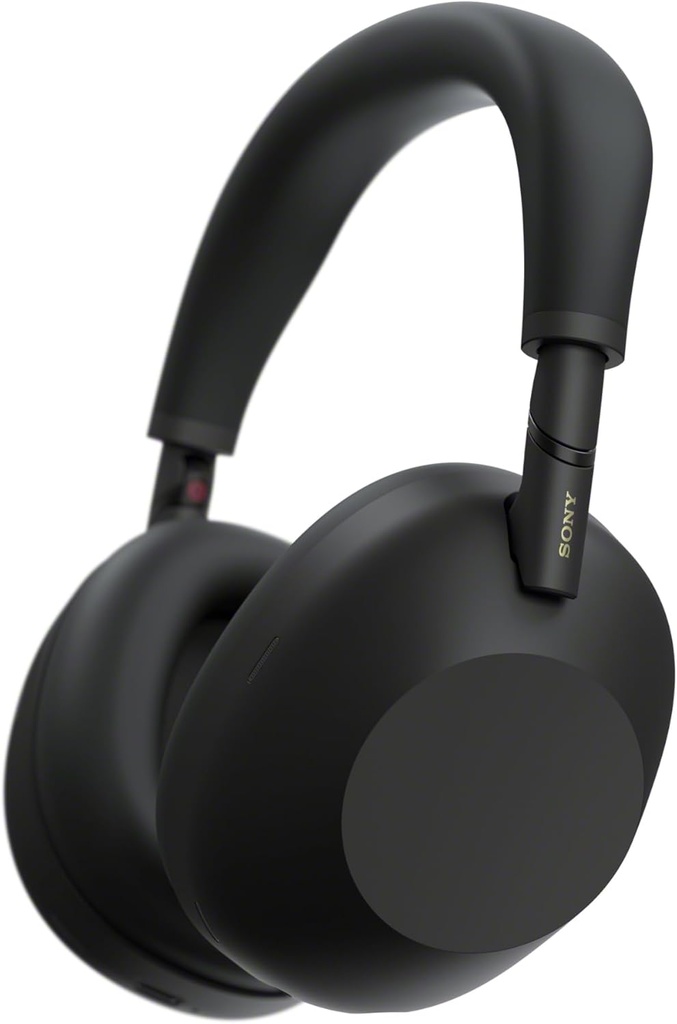 Sony WH-1000XM6 The Best Noise Canceling Wireless Headphones, HD NC Processor QN3, 12 Microphones, Adaptive NC Optimizer, Mastered by Engineers, Studio-Quality, 30-Hour Battery, Black