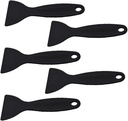 ELVES 5PCS Resin Scraper, Plastic Spatula Paint Scrapers Flexible Putty Knife Air Bubble Remover Sticker Installation Tool for 3D Printing Resin Removal, Spackling, Patching, Decal, Wallpaper