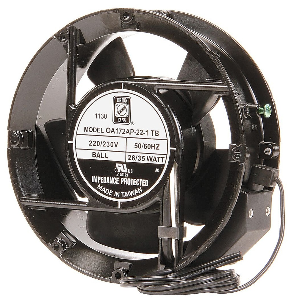 Axial Fan 230VAC 6-7/9In H 6-7/9In W