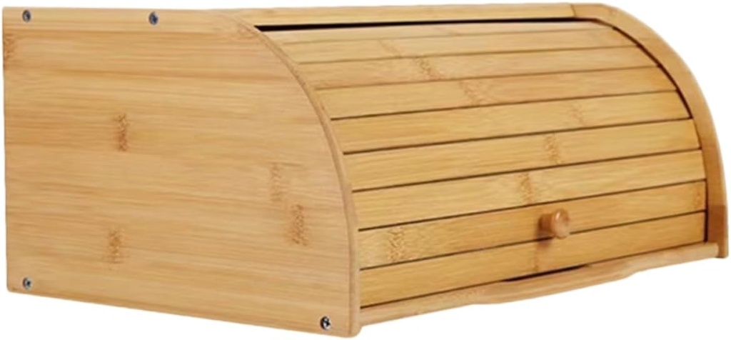 LIFKOME Crisper Box Counter Bread Container Storage Food Containers Breadbox Farmhouse Bread Holders Bread Tin Bread Bin Bread Holder with Lid Bread Organizer