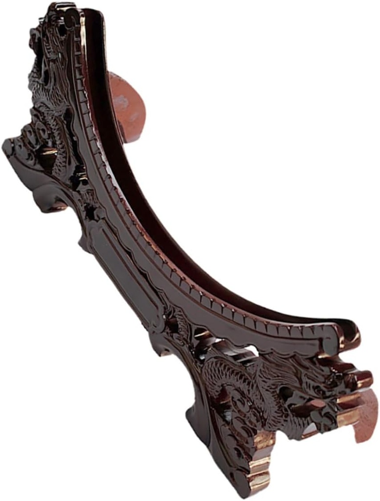 BESTOYARD Traditional Plate Display Stand Holder for Plates Smooth Edges Aesthetic Appeal Versatile Design for Showcasing Decorative Plates and Dishware