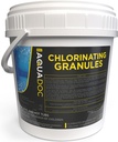 Spa Chlorine for Hot Tub Sanitizer - 5lb - Quick Dissolving Hot Tub Chlorine Granules, Spa Chemicals Made in The USA - AquaDoc