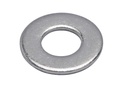 Bolt Dropper #8 x 3/8" Stainless Steel Flat Washers - Small Metal Washers for Bolts - Plain Finish, Rust-Resistant, Precisely Machined Hardware for Reliable Connection - Pack of 100