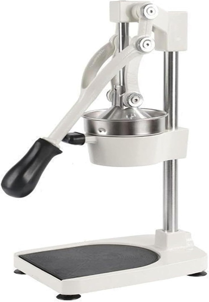 Heavy-Duty Manual Orange Juicer, Stainless Steel Commercial Grade Manual Citrus Juicer, Thickened Solid Base, Removable Cleaning, With 3 Molds, For Lemon Orange Juice Supermarkets Fruit.