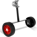 Adjustable lawn mower support wheel, suitable for lawn mower training wheel, garden accessories