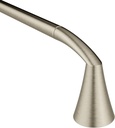 Moen YB2324BN Glyde 24-Inch Bathroom -Towel Bar, Brushed Nickel