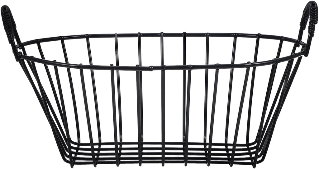 Zerodeko Iron Wire Fruit Basket Large Capacity Produce Basket Kitchen Fruit Holder for Eggs