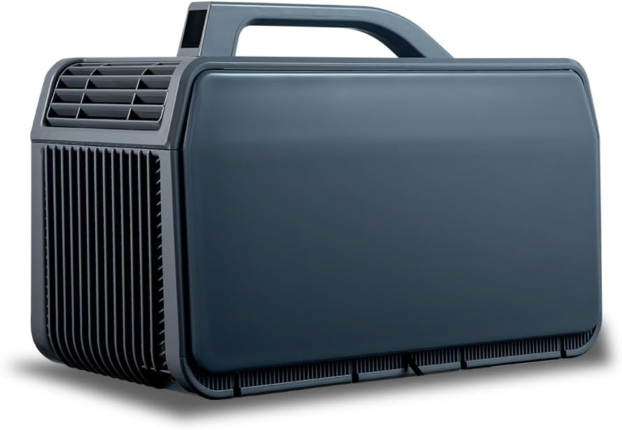 KDLUYU Ultra 5500 BTU Portable Air Conditioner - Dual-Duct Cooling, 45dB Whisper Tech, 110V up to 200 Sq Ft