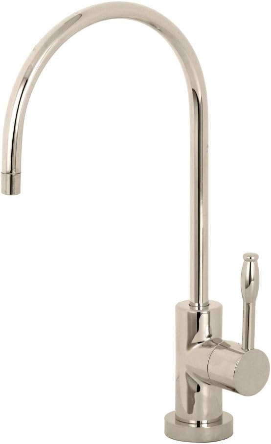 Kingston Brass KS8196NKL Nustudio Water Filtration Faucet, Polished Nickel, 11.13 x 5.88 x 1.69