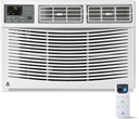 8,000 Btu Window-Mounted Air Conditioner, Cools Up to 350 Sq,Quiet Operation, Dehumidifier, 3 Adjustable Fan Speeds and Cooling Settings, Perfect for Bedroom or Living Room