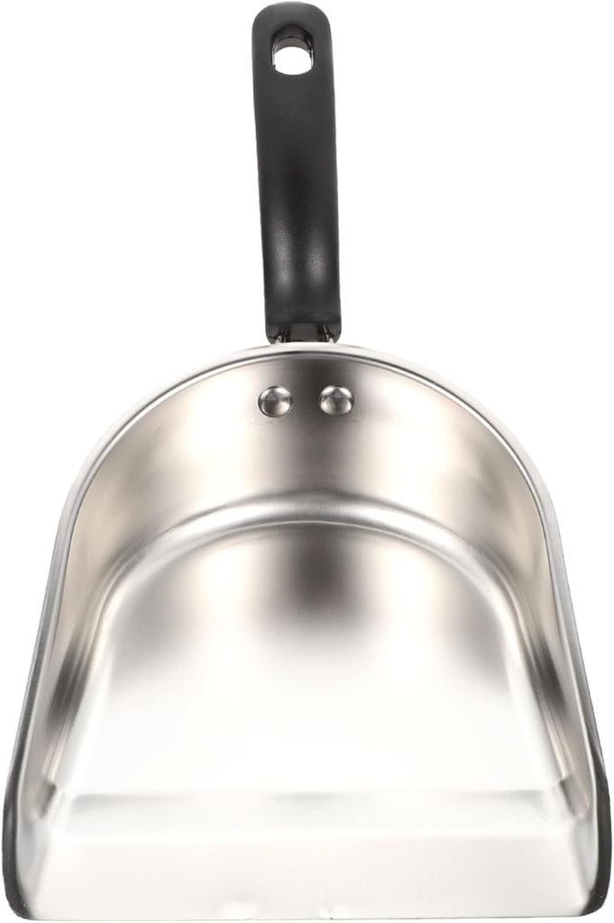 Cabilock Stainless Steel Ice Scoop Shovel Heavy Duty Shovel Multi Purpose Kitchen Utensil for Ice Candy Nuts and Grains Compact Design for Home and Commercial Use