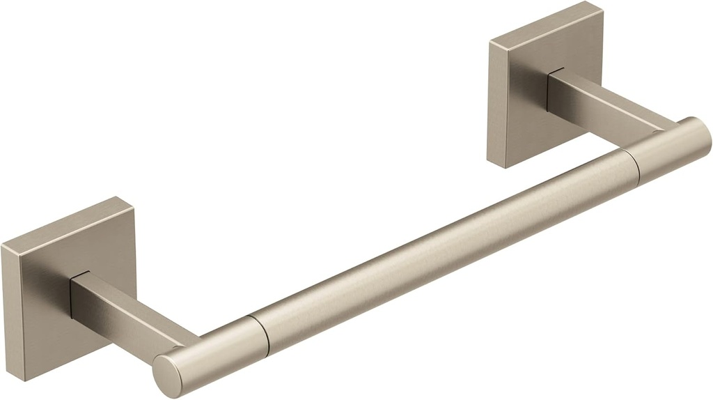 Moen Triva 9" Brushed Nickel Bathroom Hand -Towel Bar, BP1886BN