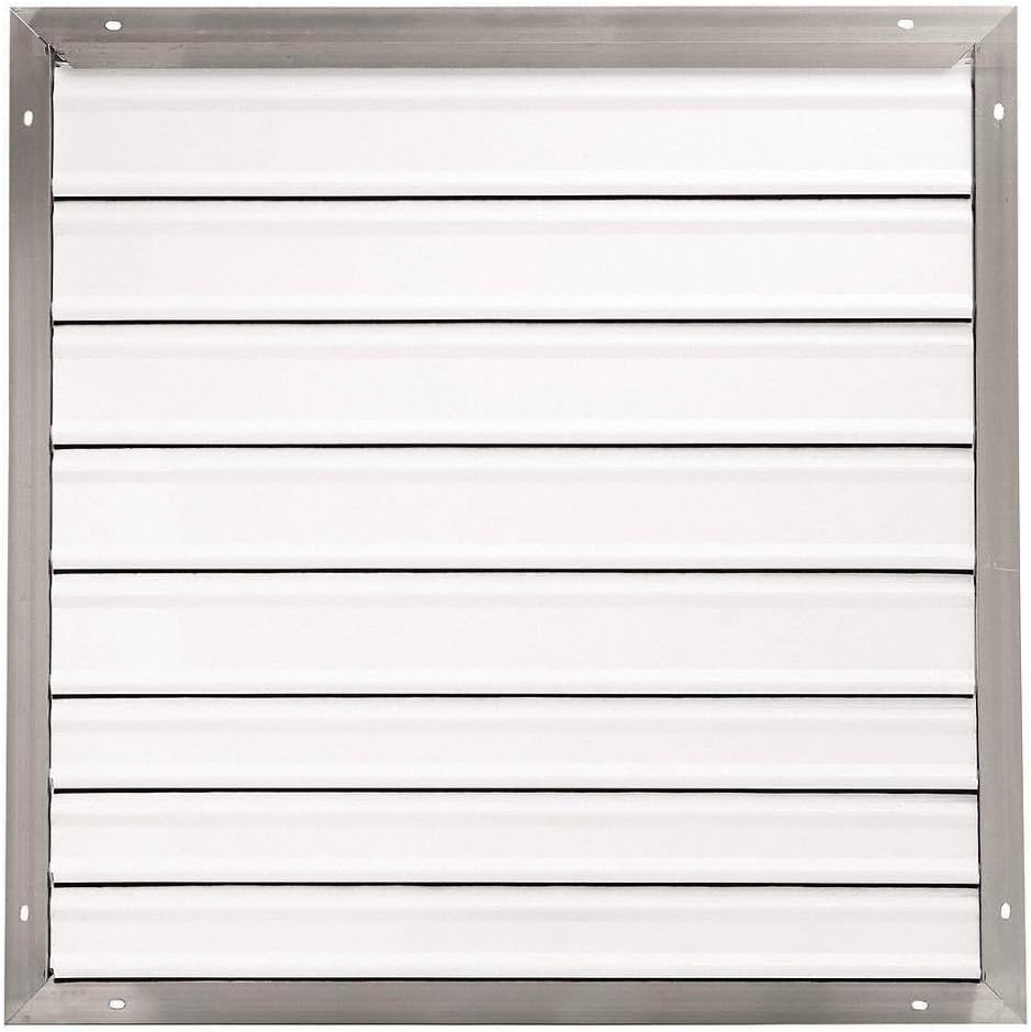 Dayton 3C309 Wall Shutter Backdraft Damper Fits Fan Diameter 30"