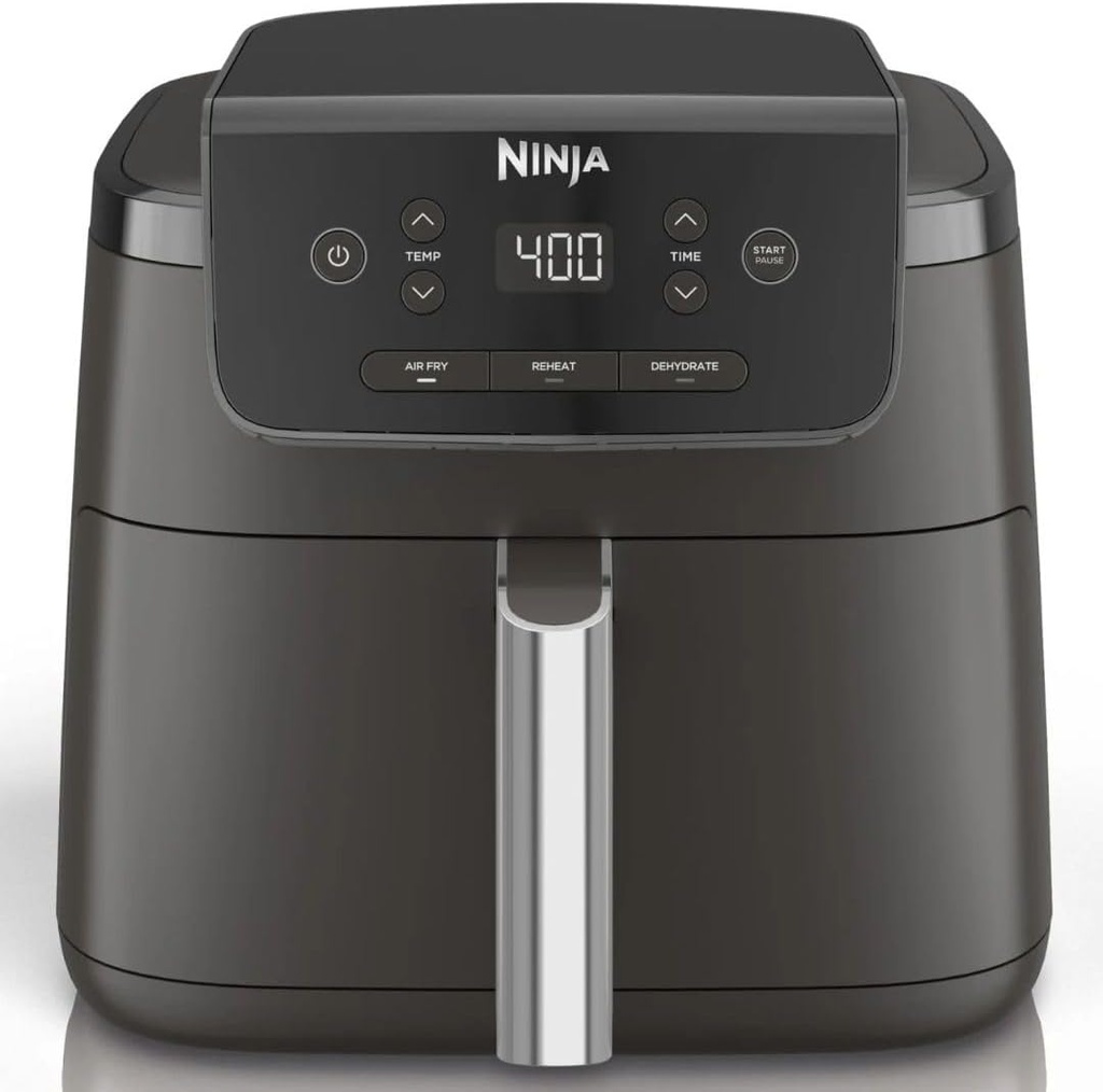 Ninja Air Fryer Pro XL 5QT Black, Nonstick Basket, 3 in 1 Functionality, Air Crisp Technology, Automatic Shutoff