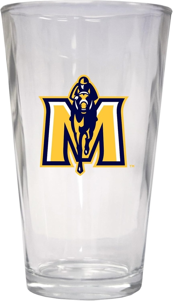 R and R Imports Murray State University 16 oz Pint Glass Officially Licensed Collegiate Product Single