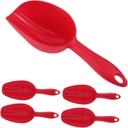 5pcs Multifunctional Grain Shovel for Popcorn Bar Feed Flour Tea Jars Buffet Food Serving Kitchen Spoon Jar Scoop Protein Powder Utility Scoop